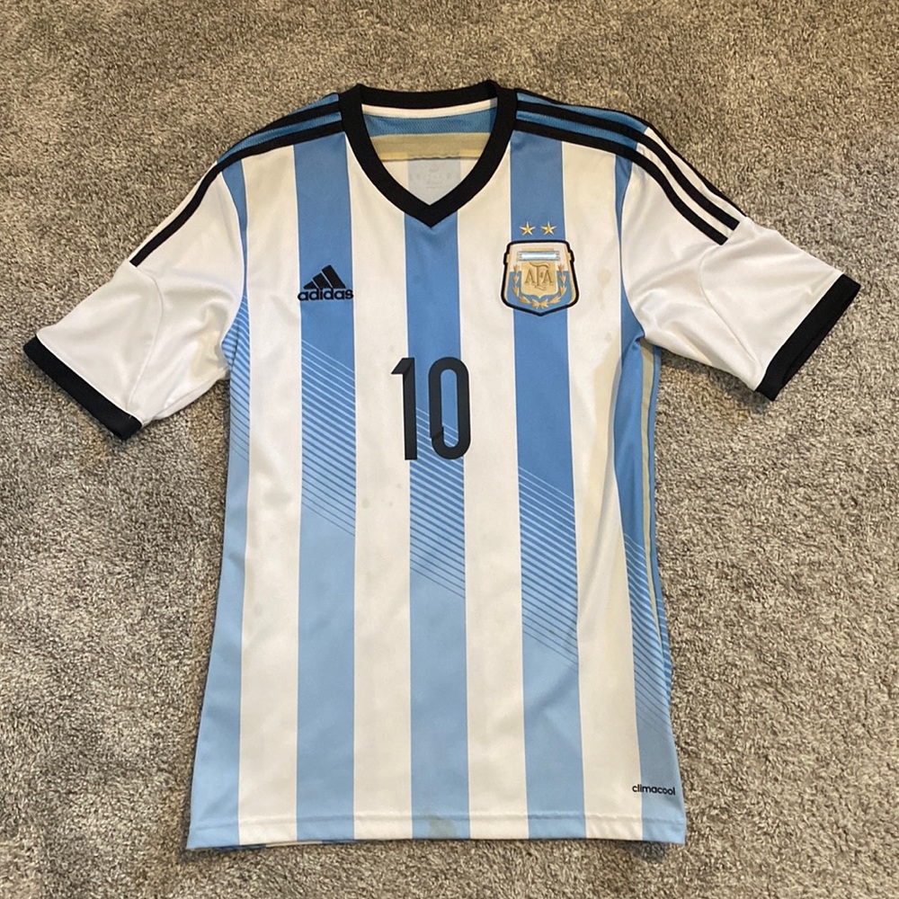 Adidas Argentina Lionel Messi Jersey